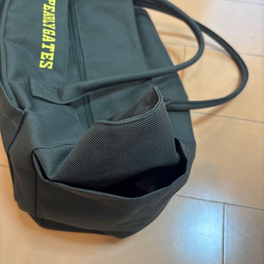 PEARLY GATES カーキロッカーバッグ