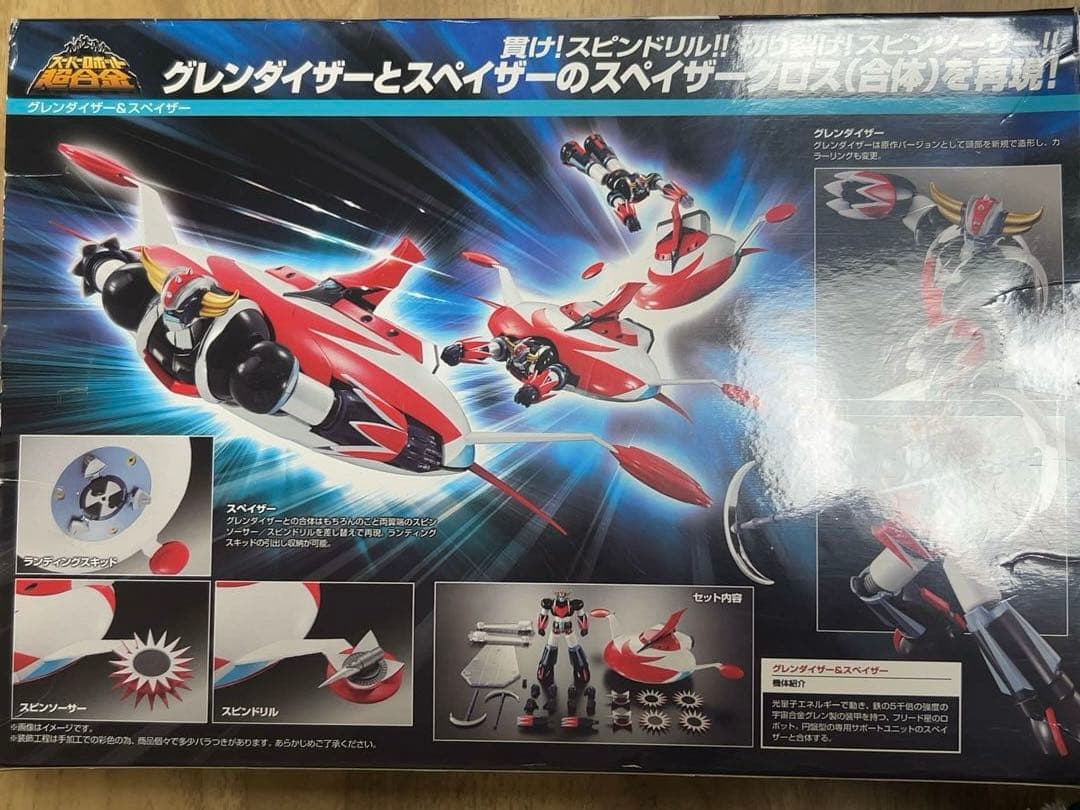 スーパーロボット超合金 グレンダイザー&スペイザー