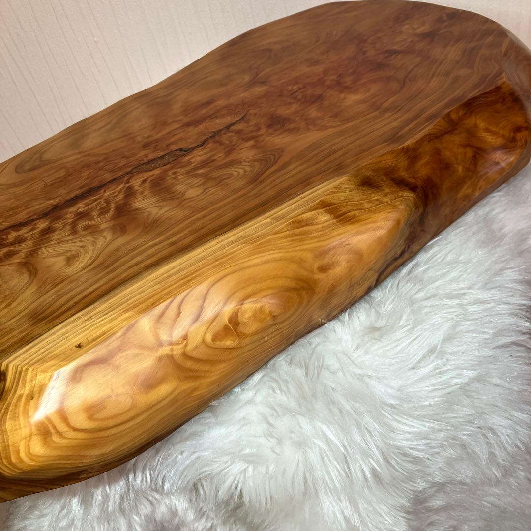 希少品　屋久杉飾り台　一枚板　屋久杉　置台　屋久杉工芸品　世界遺産　花台