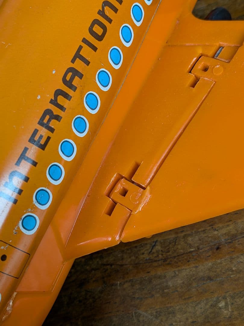 超レア★ブラニフ 航空★古いブリキ＆プラ製／フリクション★日本製★used