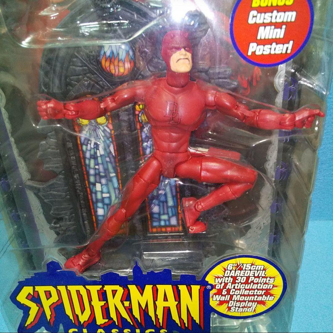 未開封★スパイダーマンクラシック２の4体セット/SPIDER-MAN、デアデビル