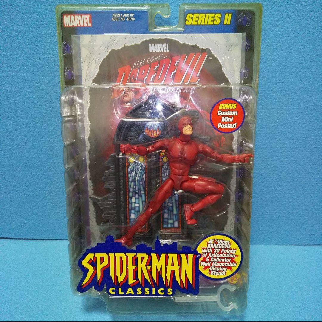 未開封★スパイダーマンクラシック２の4体セット/SPIDER-MAN、デアデビル