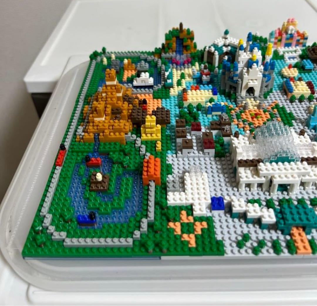 ディズニー、ナノブロック（ディズニーランド、ディズニーシー）