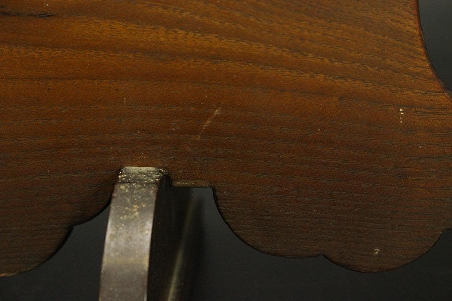 武具甲冑 刀掛 遠州 桑 時代物(A891)