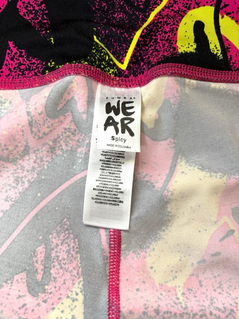 【未使用】ZUMBA ブラとレギンスセット