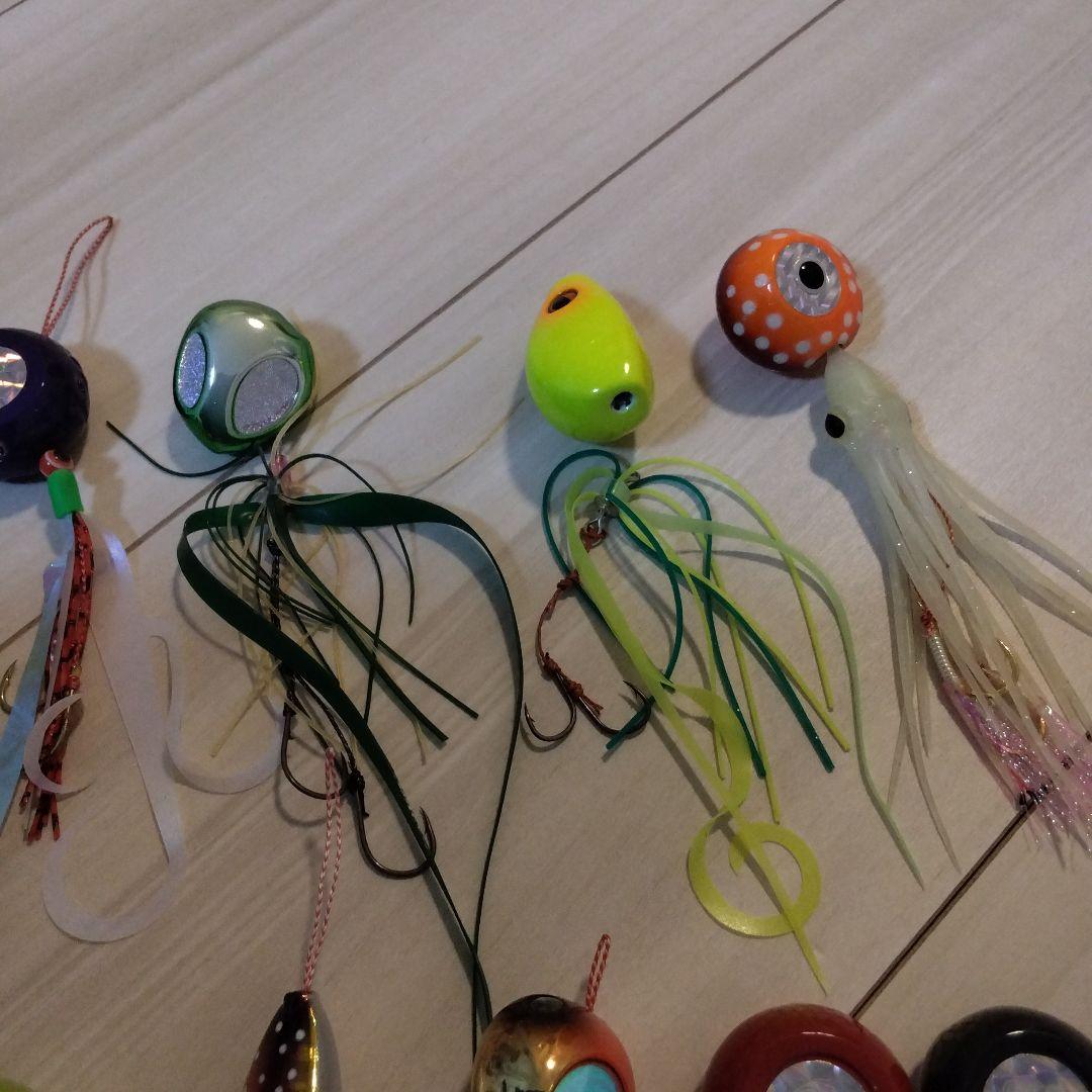 小*哉様 タイラバセット　鉛ヘッド21個＋針＆ネクタイ16個＋ケース