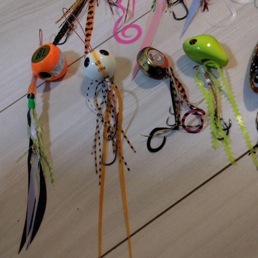 小*哉様 タイラバセット　鉛ヘッド21個＋針＆ネクタイ16個＋ケース