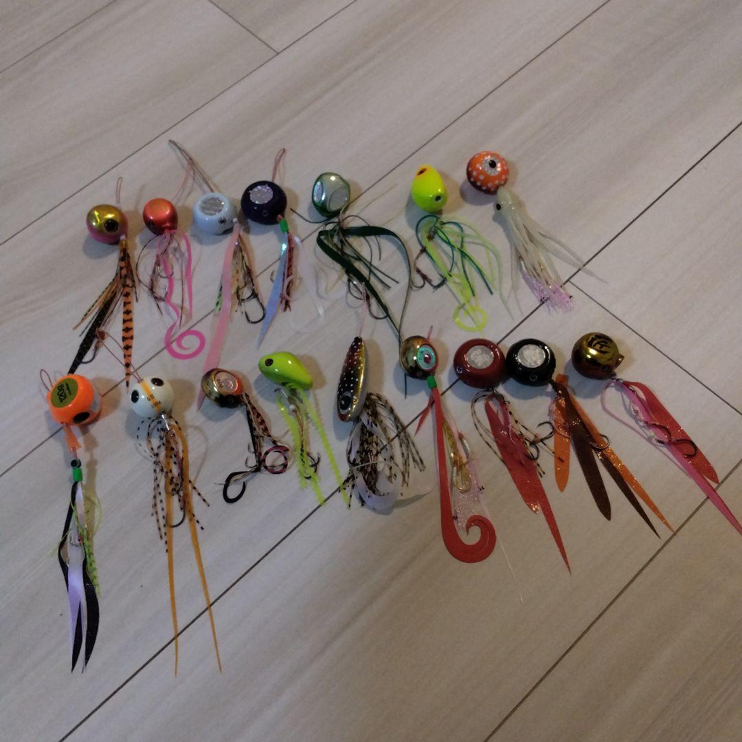 小*哉様 タイラバセット　鉛ヘッド21個＋針＆ネクタイ16個＋ケース