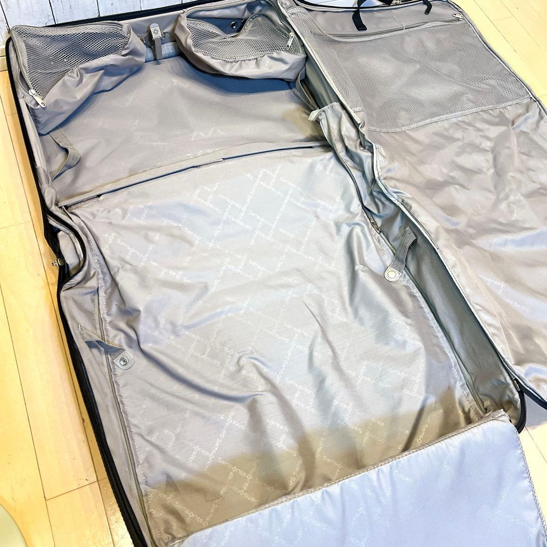 【希少】Samsonite 2輪　ガーメントバッグ キャリーケース　大容量