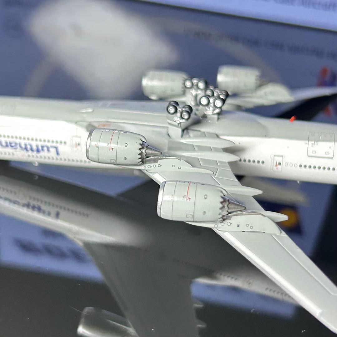 YYwings ルフトハンザ B747-8 D-ABYM 1/400 スタンド付