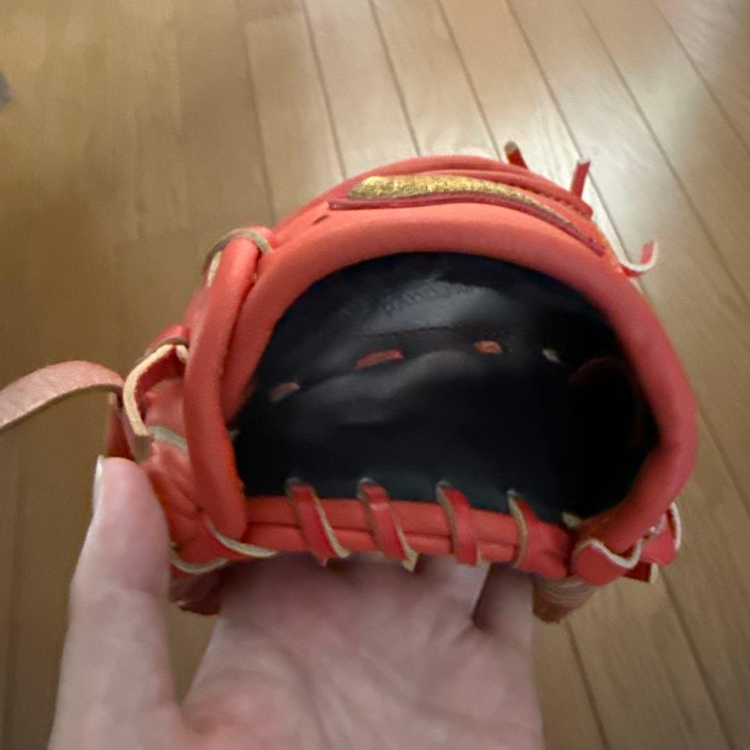 Nike SHADO 軟式グローブ オレンジ