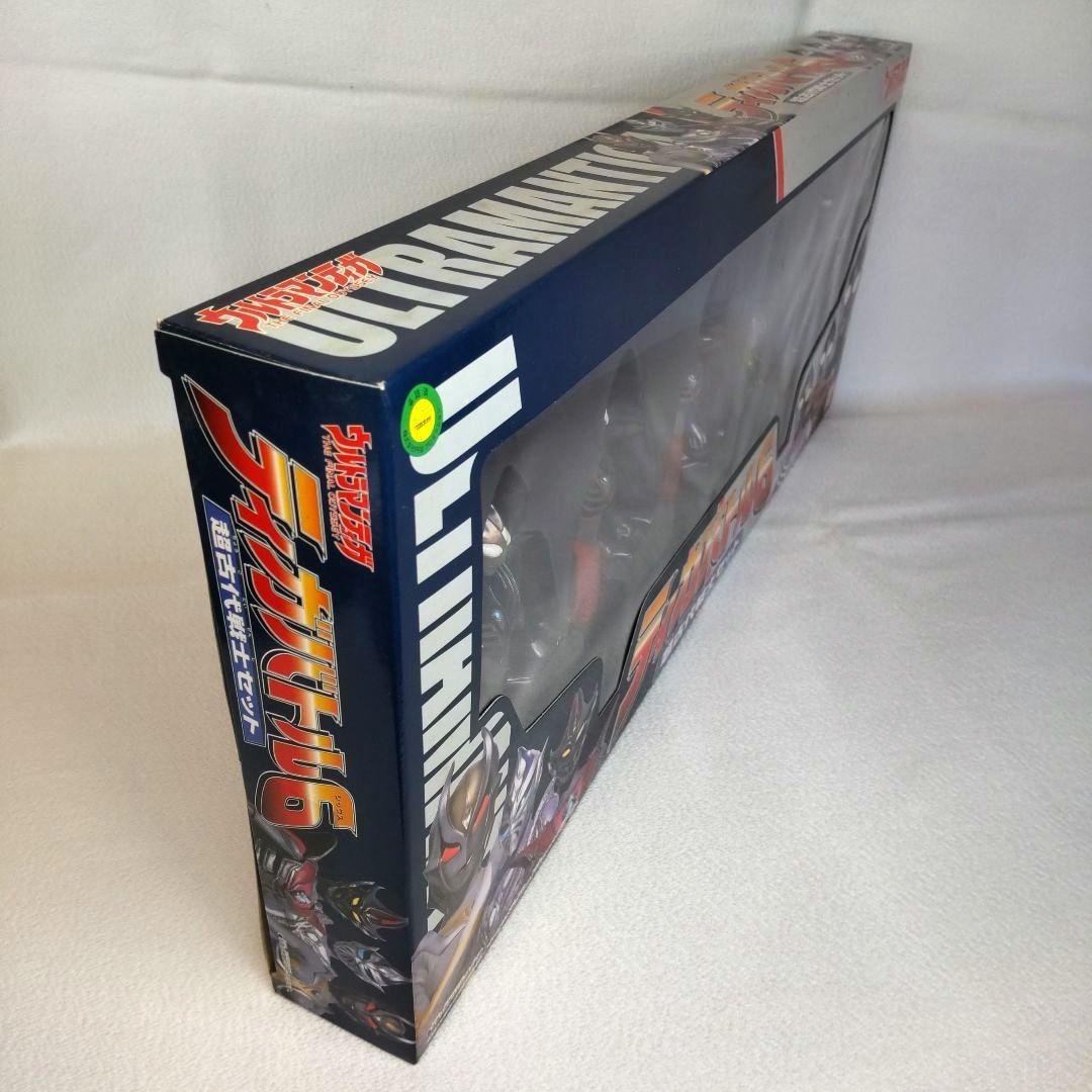 〈箱難あり未開封〉ティガバトル6 超古代戦士セット&会場限定版ウルトラマンティガ