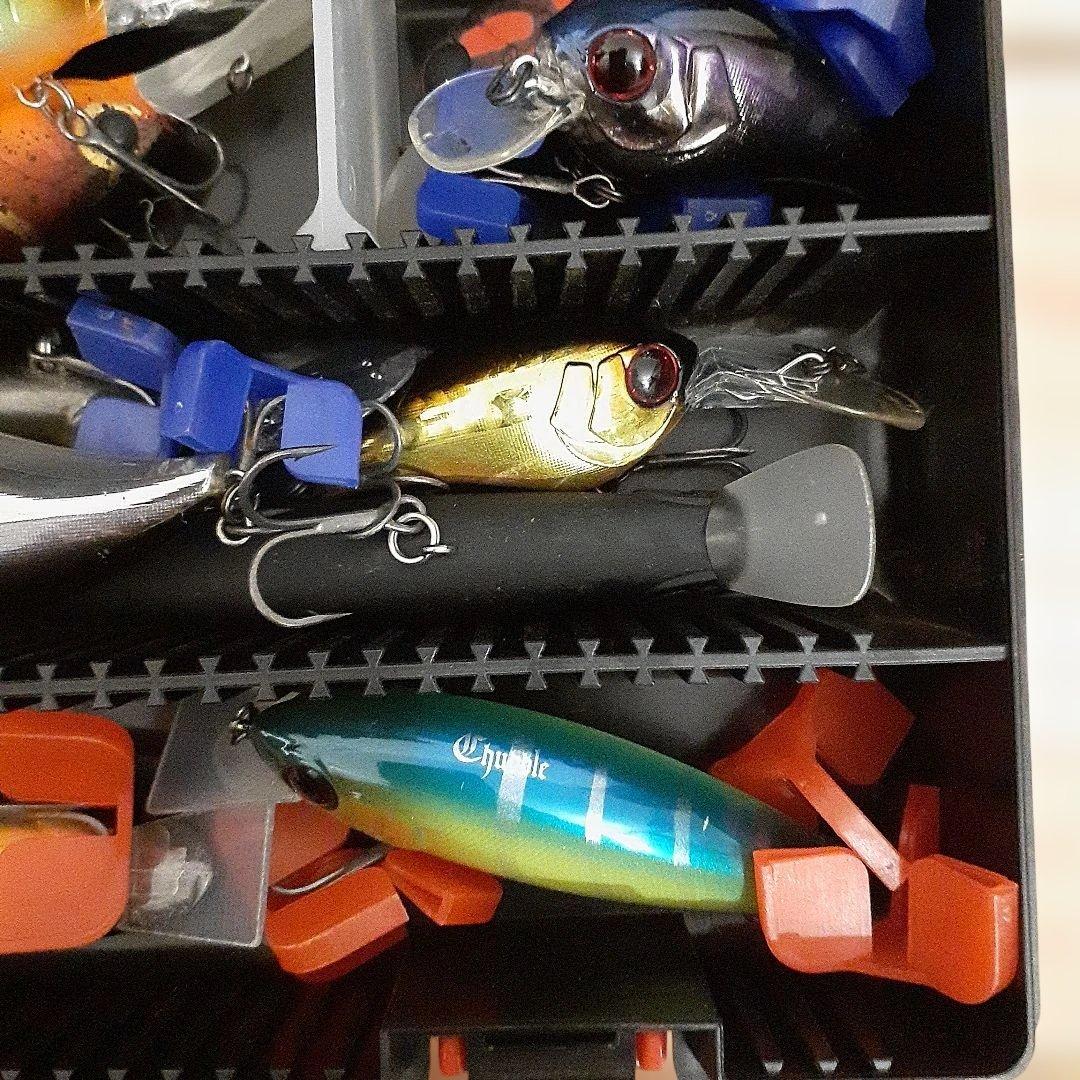 ルアーボックス付き　バス釣り　卒業まとめ売り　セット