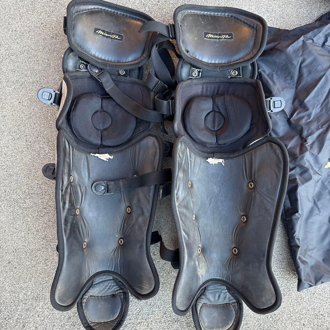 ミズノプロ キャッチャー用防具一式 軟式用 マスクはミズノ