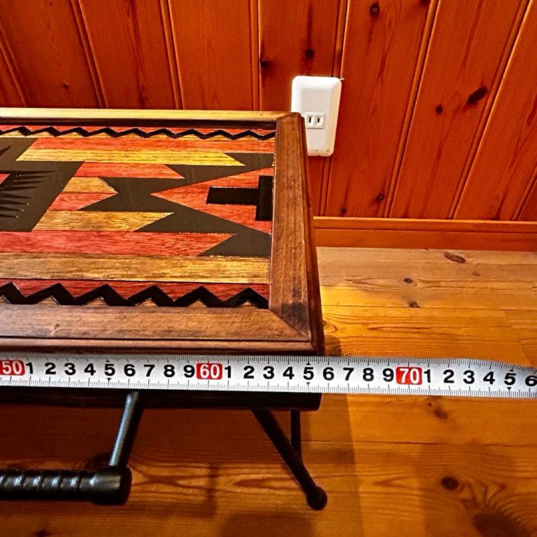 No.10 ソロテーブル ハンガー付　ディスプレイ棚 オルテガテーブル