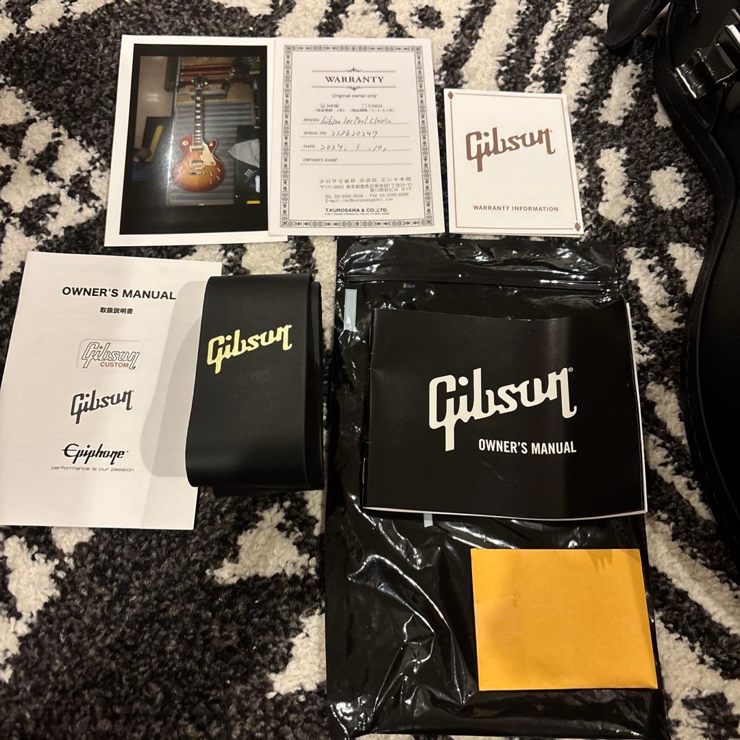 ギブソン レスポール　クラシック　gibson 2021製　美品中古