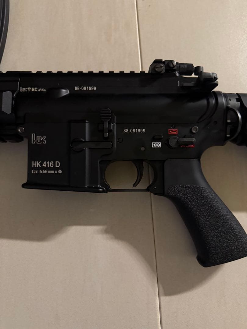 HK 416 D 次世代電動ガン サプレッサー付き
