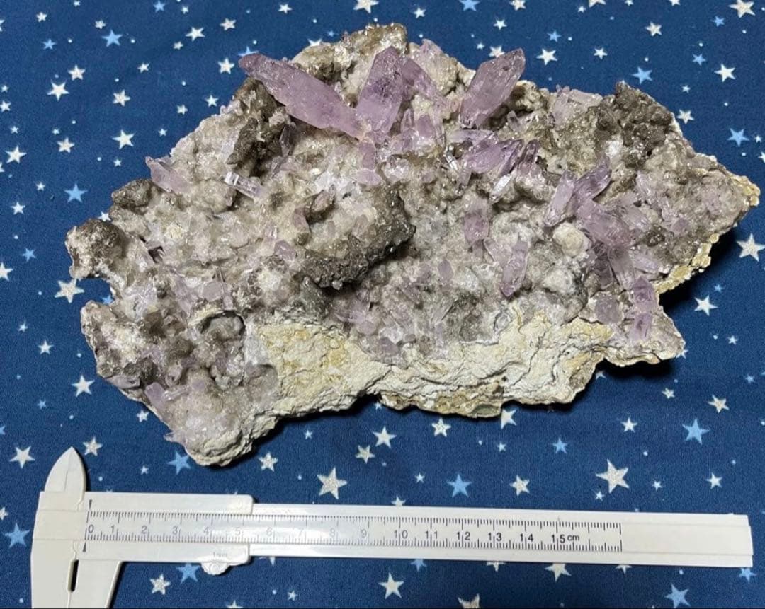 ＊8日まで＊ メキシコ ベラクルス州産 ベラクルスアメジスト 母岩付き原石