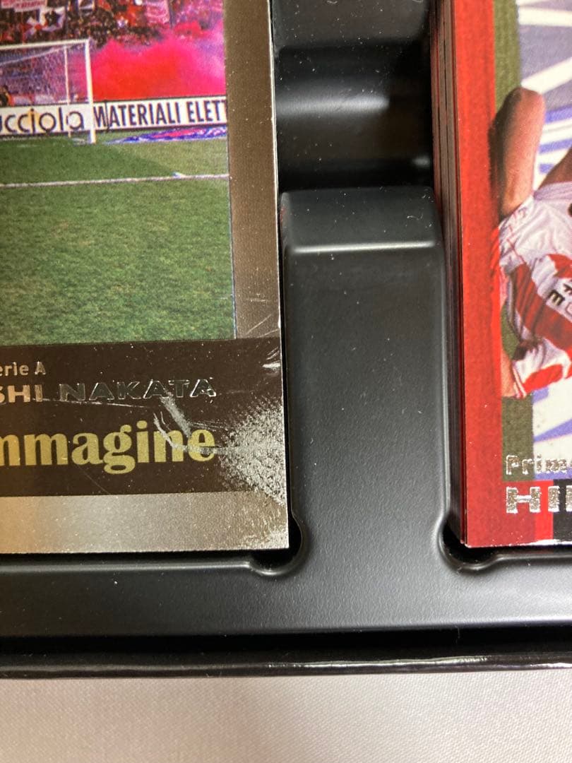 【まとめ売り22点】初期　Jリーグ　グッズ & 中田英寿カード2セット　当時物