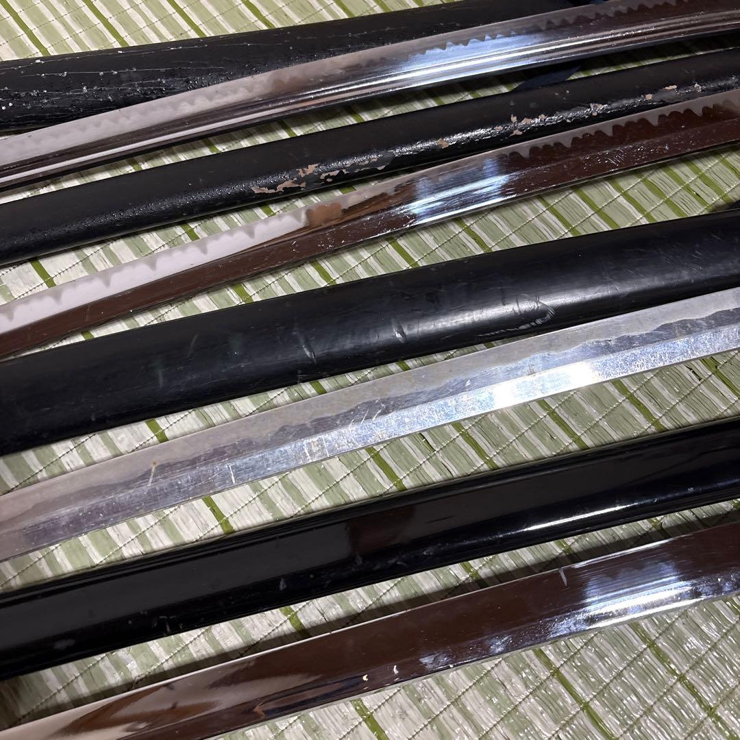 模造刀　模擬刀　武士　侍　伝統工芸　剣　ソード　太刀　鞘　鍔　4本