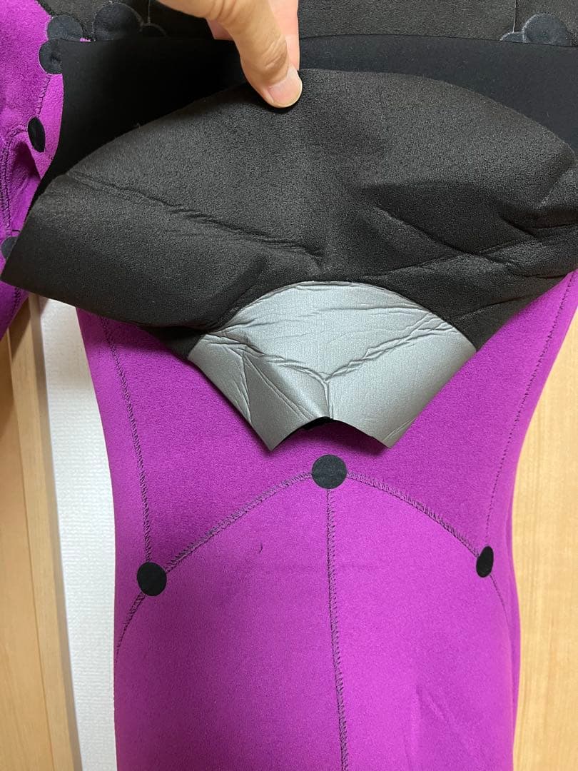 最終値下　Fellow ウェットスーツ セミドライ　5/3 ブラック　M