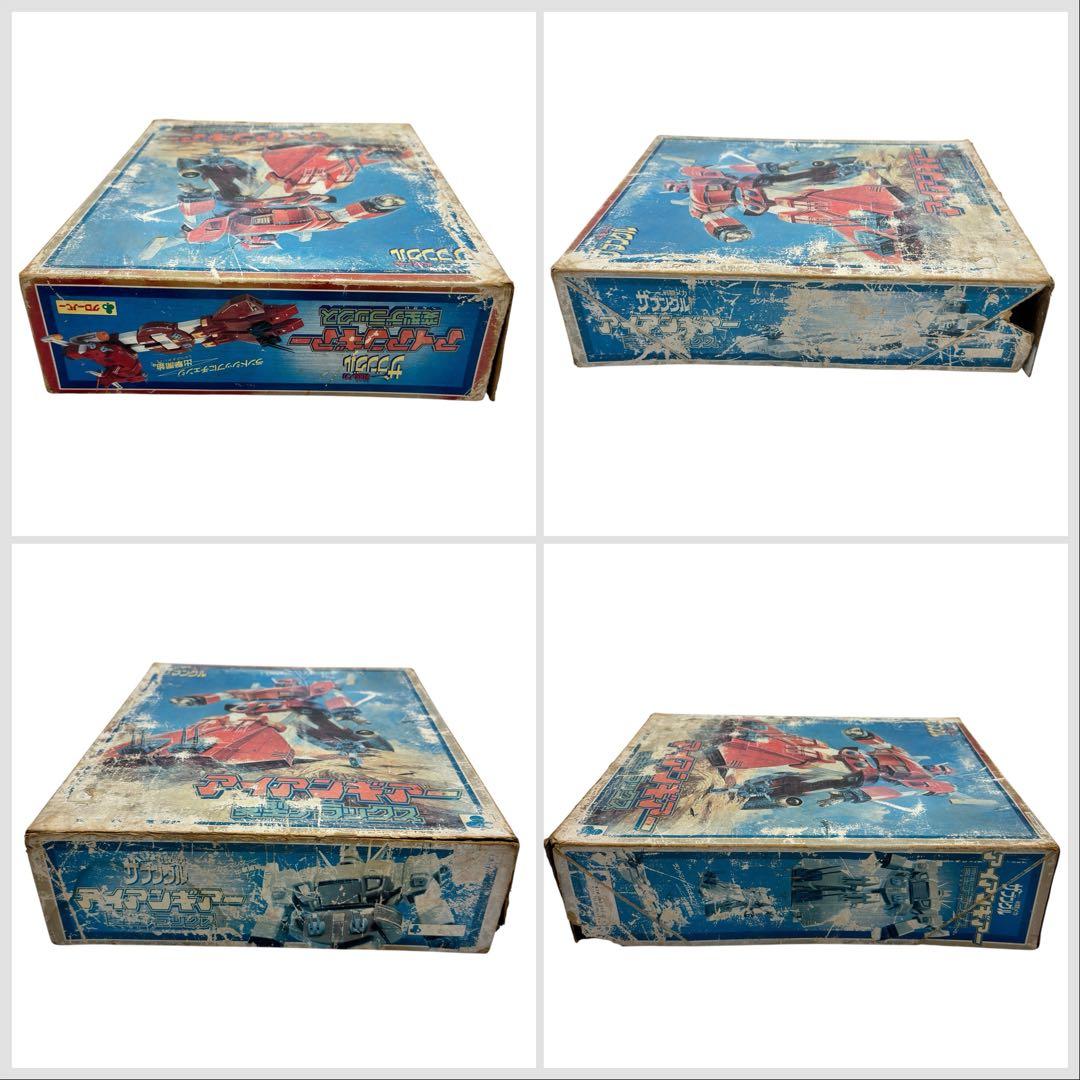 廃盤メーカー クローバー　ＤＸアイアンギアー　戦闘メカザブングル 完品