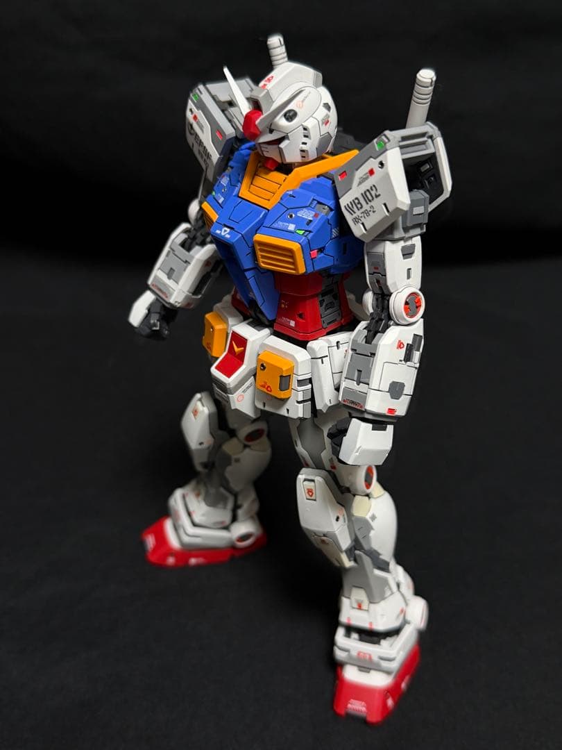 1/100 rx78-2ガンダム 改修塗装済完成品 fatcat ガンプラ完成品