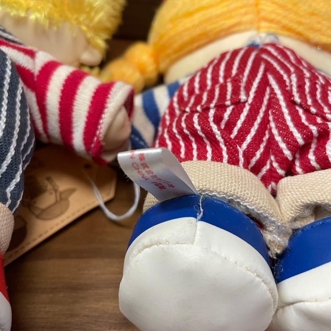 【希少】2003年　サンリオ パティ＆ジミー ドール 2体セット タグ付