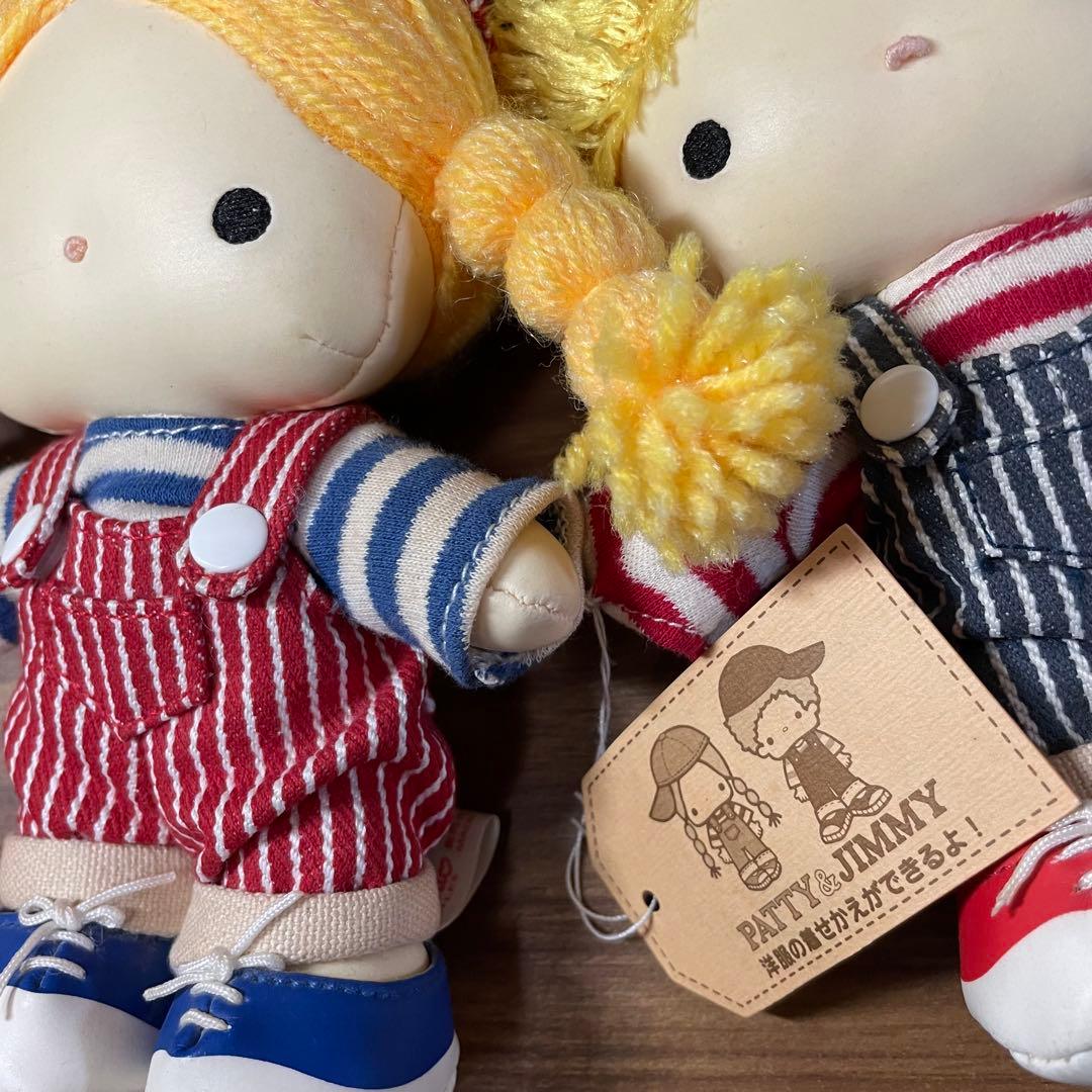 【希少】2003年　サンリオ パティ＆ジミー ドール 2体セット タグ付
