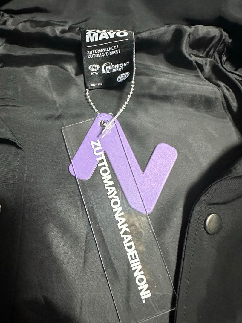 ずっと真夜中でいいのに。ミラーチューンコーチジャケットM 中古ほぼ未使用