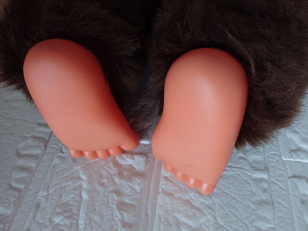 ❤【希少レア❤昭和当時物】❤ モンチッチ Lサイズ 女の子