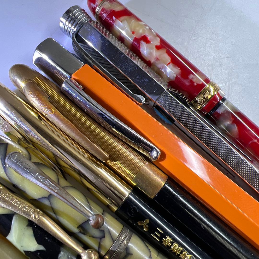 フェラーリ、ウォーターマン、プラチナ等ボールペン　万年筆色々　袋込312g