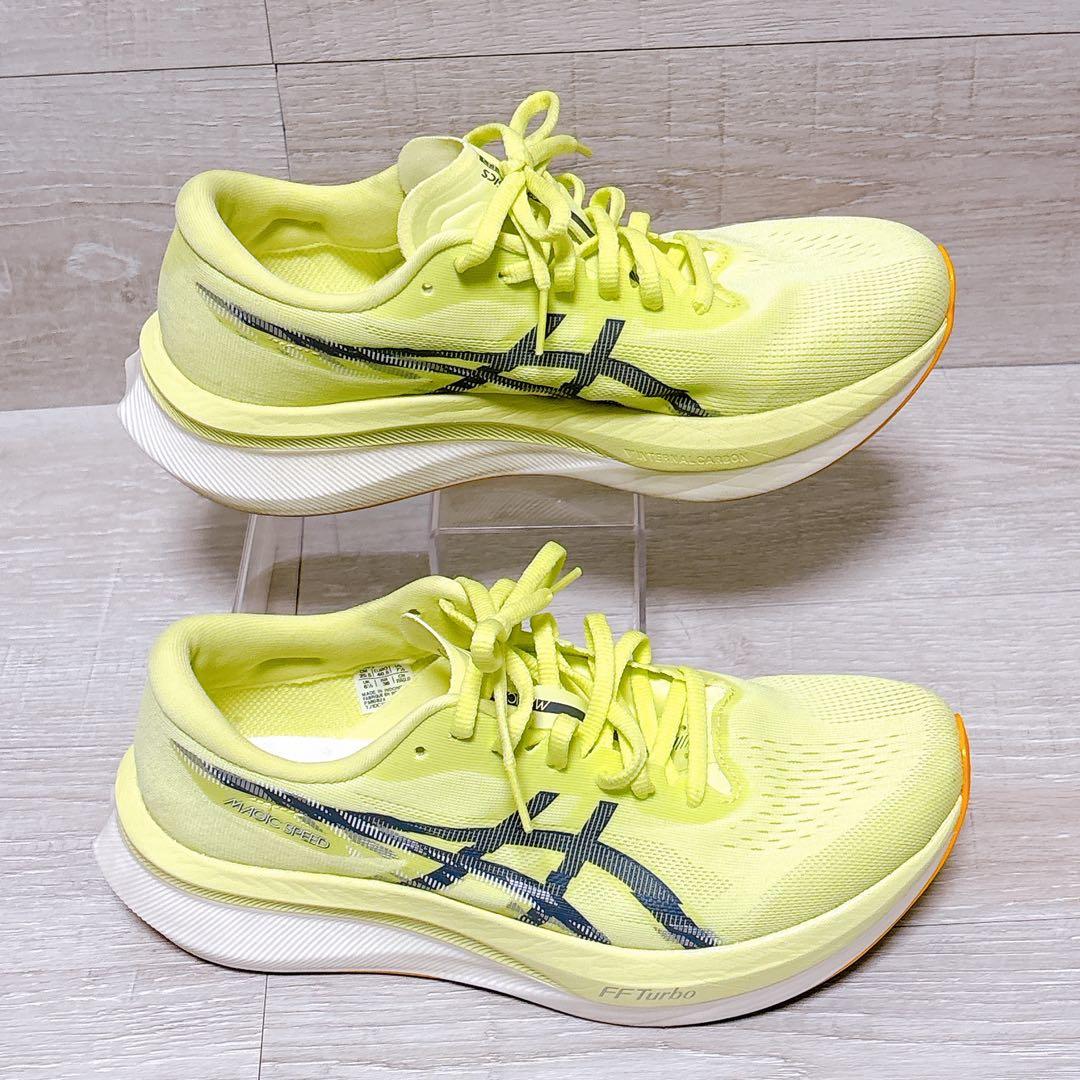 ⭐極美品⭐アシックス ASICS マジックスピード4 25.5㎝ イエロー