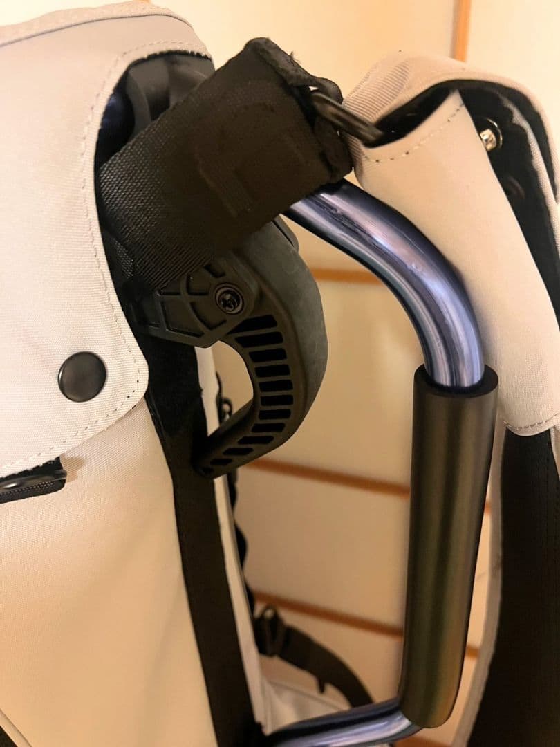 【極美品】ARMOURAN キャディバッグ●9型 グレー・ベッドカバー付き‼️