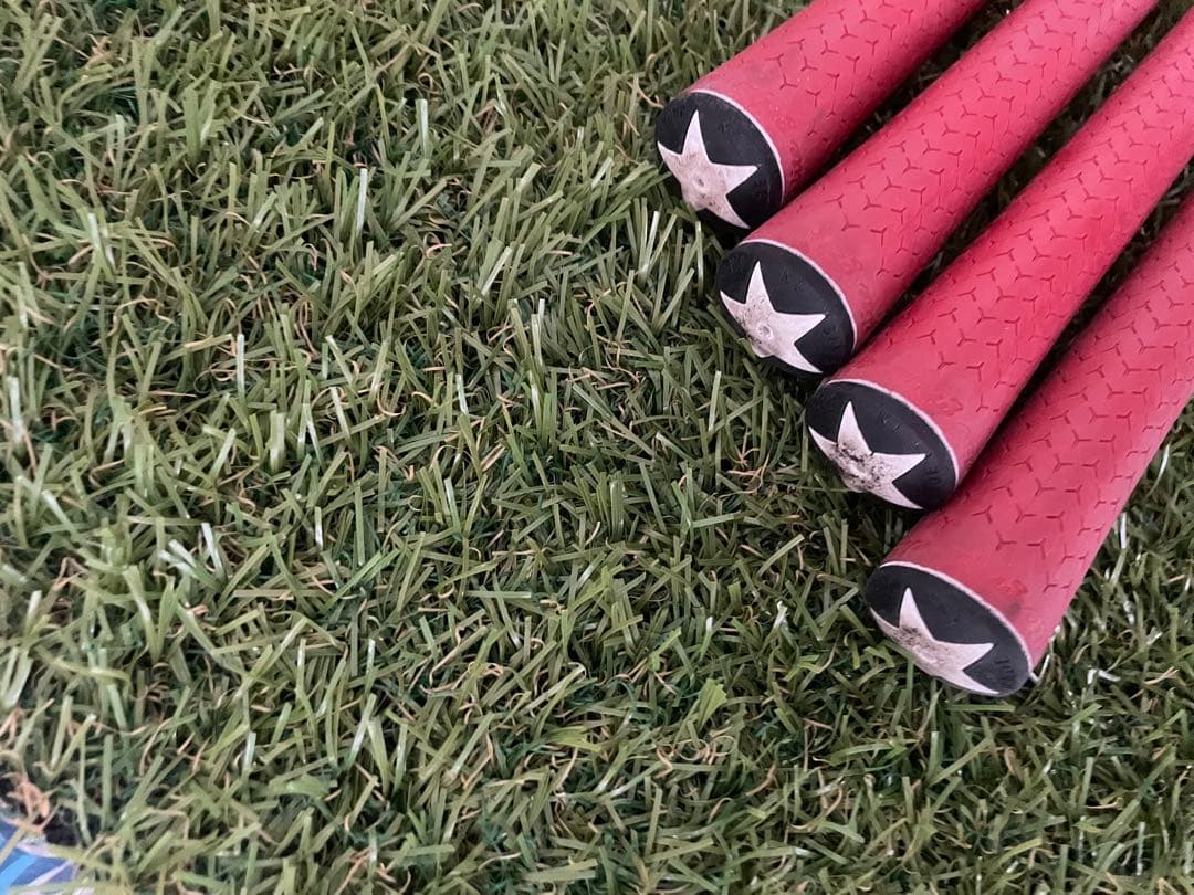 PING gle3 レディースアイアン 4本セット　A 純正カーボン　グリーン