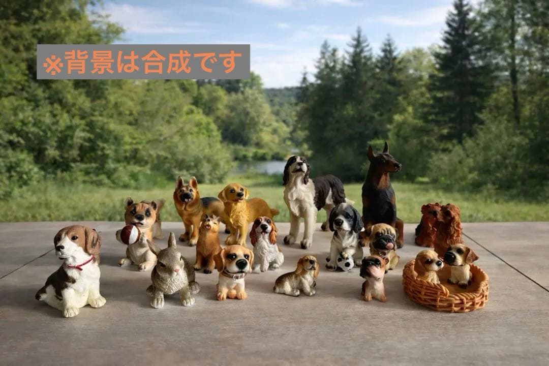 可愛い犬のフィギュア置物 まとめ売り！ インテリア 雑貨 希少品