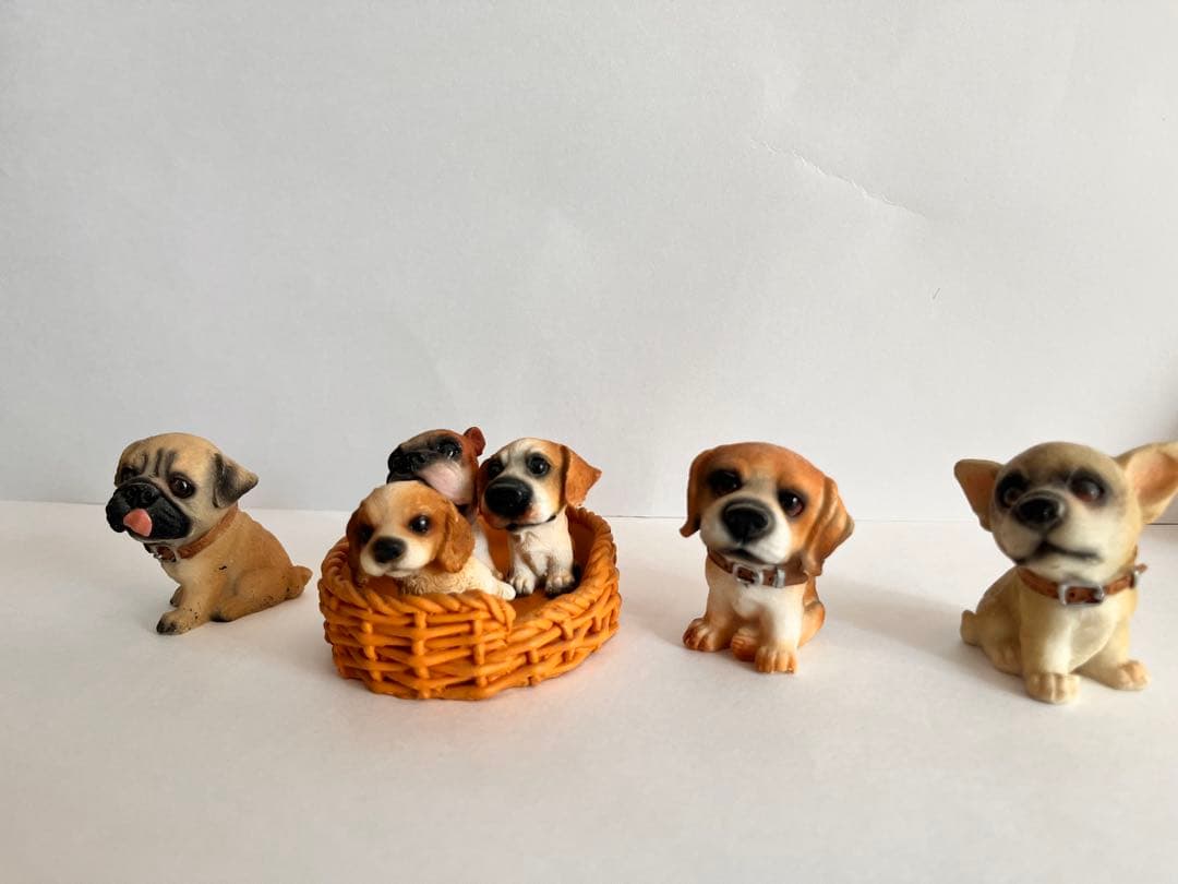 可愛い犬のフィギュア置物 まとめ売り！ インテリア 雑貨 希少品