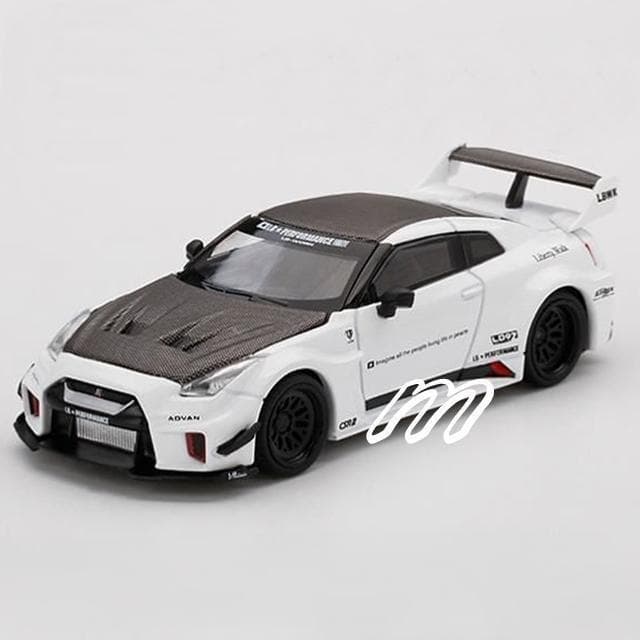 MINIGT LB- WORKS GT NISSAN 35GT-RR ホワイトR