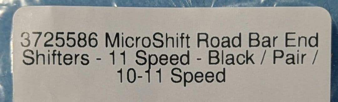 microSHIFT BS-T11 バーエンドシフターセット 2/3×11s
