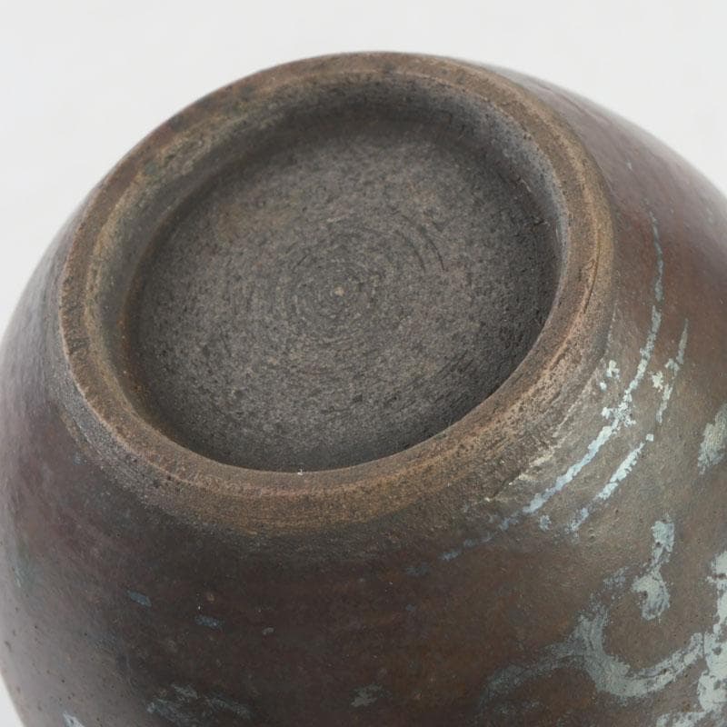 茶道具　瀬戸焼　茶入　仕覆・時代箱付　V　9734