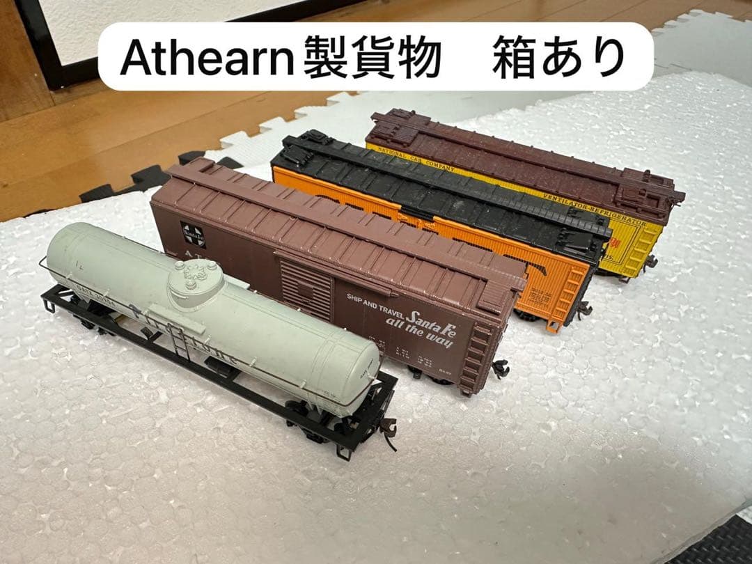 Kato Walthers Athearn 機関車、客車貨物HOゲージジャンク品