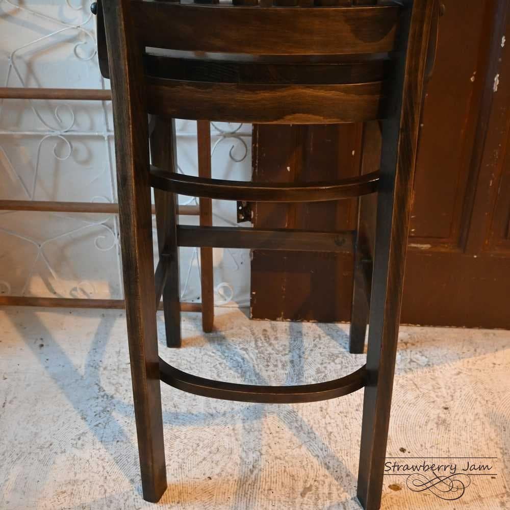 IFU-413-2 英国ヴィンテージ カウンターチェア ハイチェア BARチェア