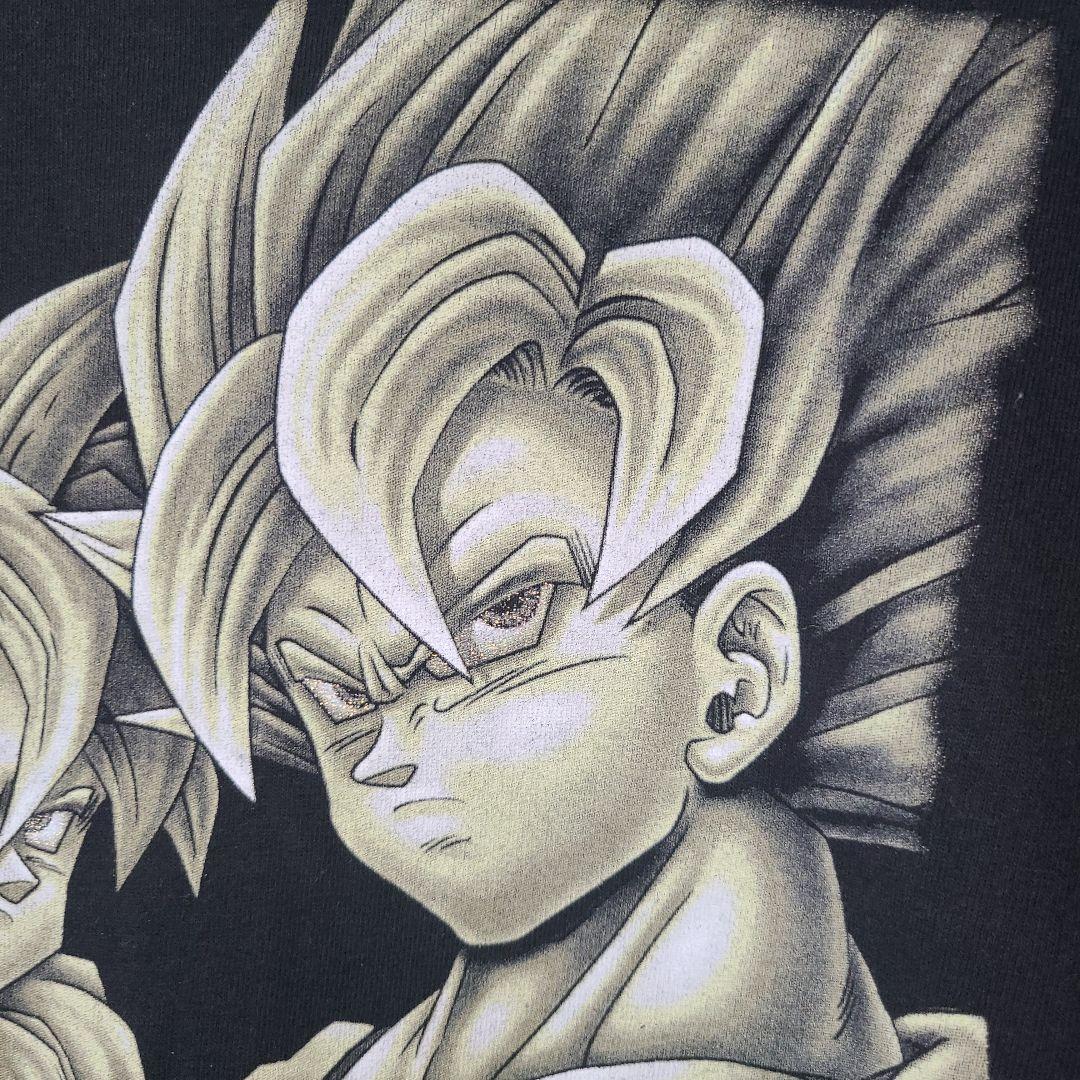 【美品】90's ドラゴンボールZ USA製 Tシャツ ブラック 戦士