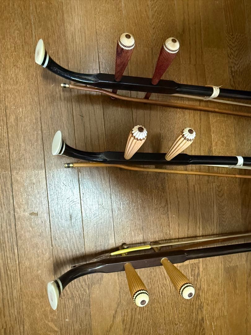 二胡 紅木 蛇皮 胡弓 中国民族楽器 ハードケース现状品 三点セット