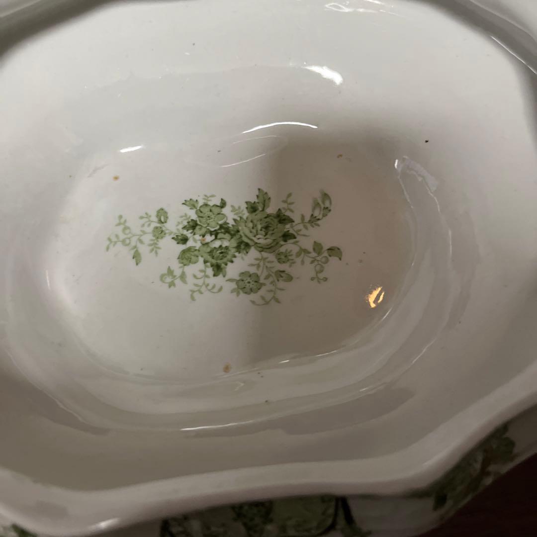 限定最終アンティークウェッジウッド高額キャセロールヴィンテージ形が凝ったデザイン