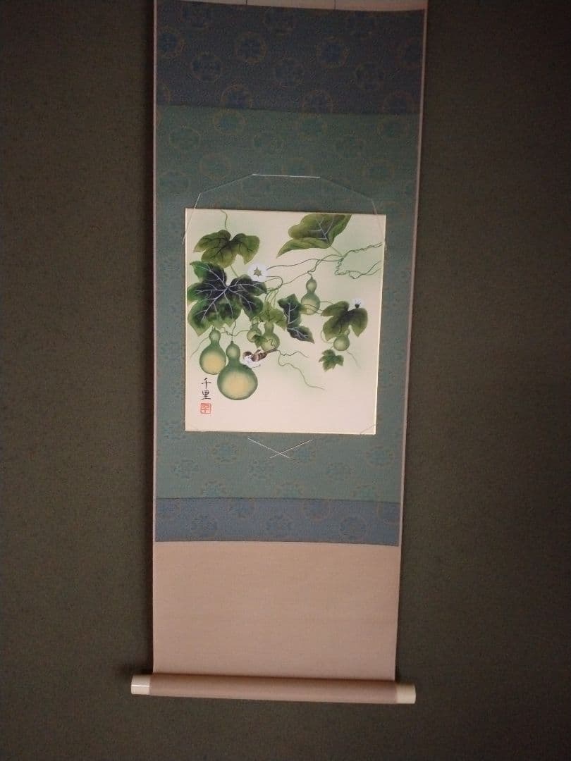 値引き中！十二ヶ月の風雅な手描き色紙　肉筆色紙季節の彩り二十四葉