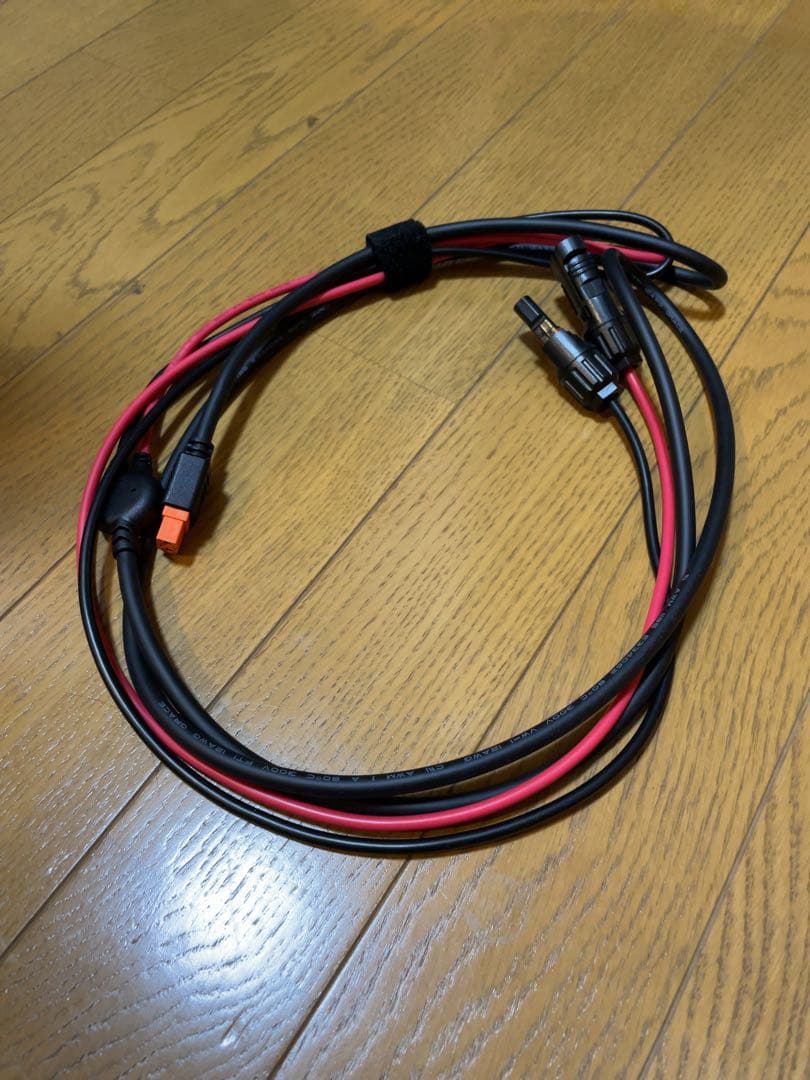 ECOFLOWポータブル160wソーラーパネル& XT60iソーラー充電ケーブル