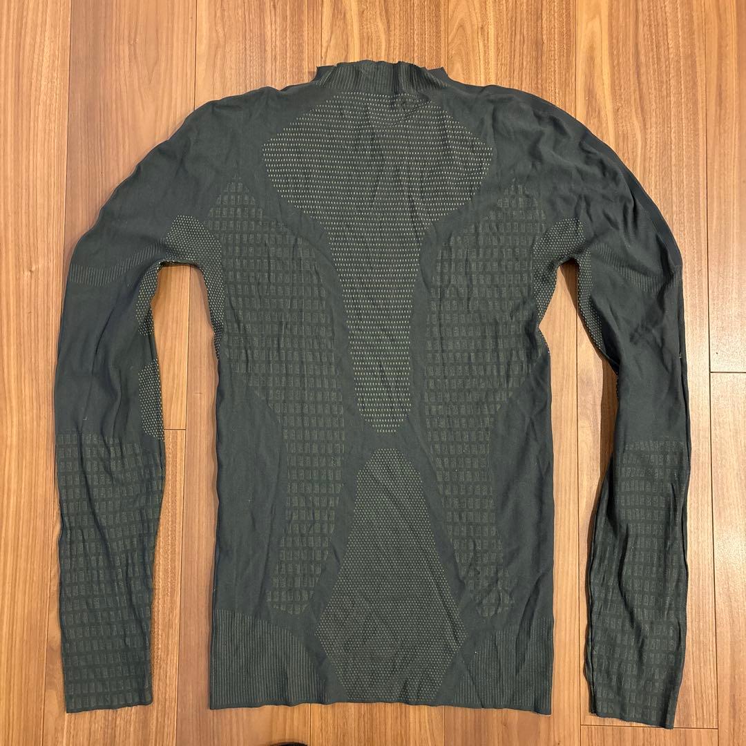 【THE NORTH FACE】希少品　メッシュ長袖シャツ ハーフジップ