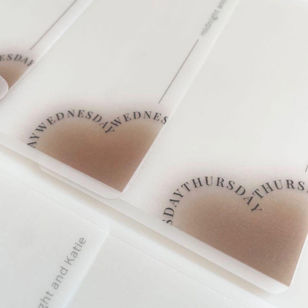 早い者勝ち　韓国　バインダー　貯金　M5 ブラウン　リフィル　手帳