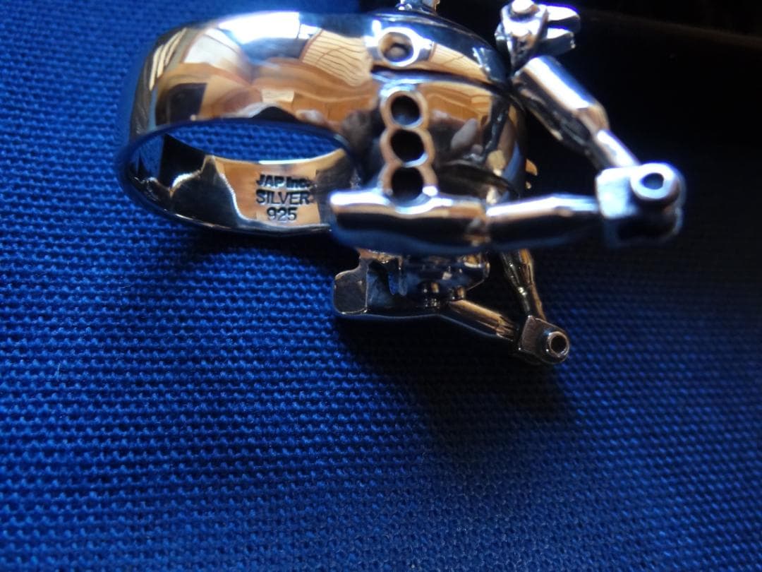 JAP工房 機動戦士ガンダム RB-79 ボール スターリングシルバー リング